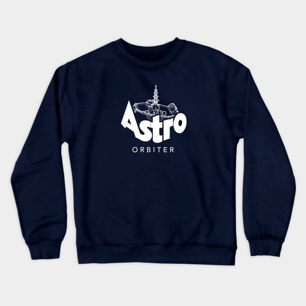 Astro Orbiter Crewneck Sweatshirt by MikeSolava